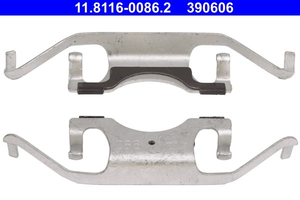 Fjäder, bromsadel, Bakaxel Ate 11.8116-0086.2 ATE Fjäder, bromsadel, Bakaxel Ate 11.8116-0086.2 ATE