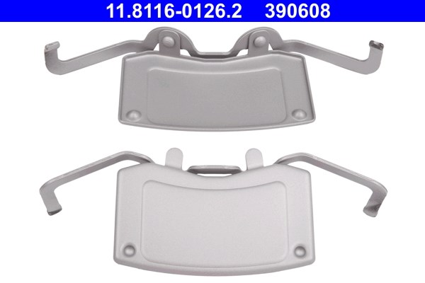 Fjäder, bromsadel, Framaxel Ate 11.8116-0126.2 ATE