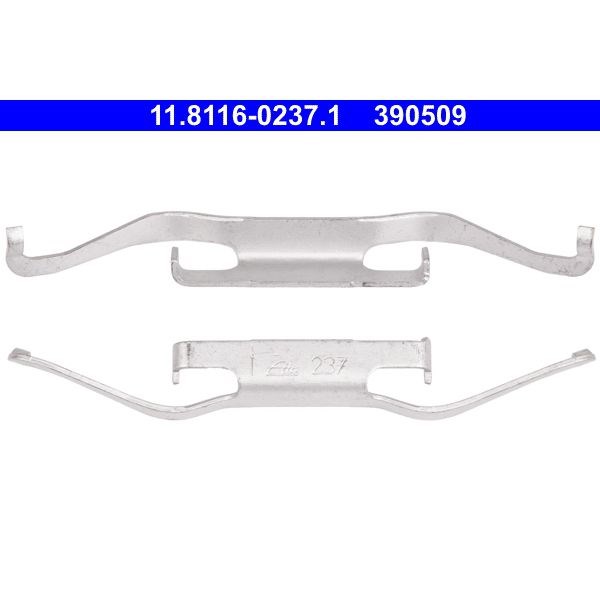 Fjäder, bromsadel, Framaxel ATE ATE