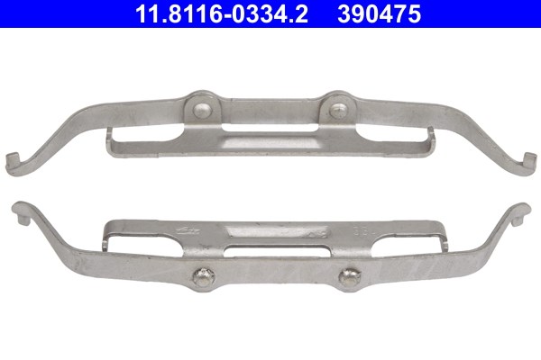 Fjäder, bromsadel, Framaxel Ate 11.8116-0334.2 ATE Fjäder, bromsadel, Framaxel Ate 11.8116-0334.2 ATE
