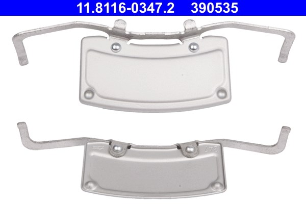 Fjäder, bromsadel, Framaxel Ate 11.8116-0347.2 ATE