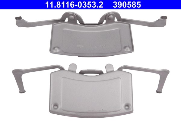Fjäder, bromsadel, Framaxel Ate 11.8116-0353.2 ATE Fjäder, bromsadel, Framaxel Ate 11.8116-0353.2 ATE