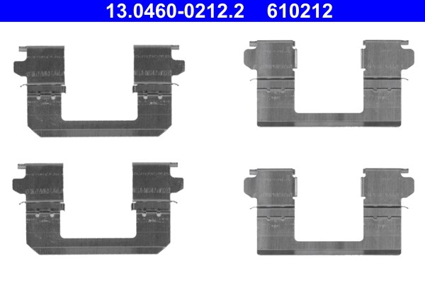 Monteringssats, Framaxel Ate 13.0460-0212.2 ATE