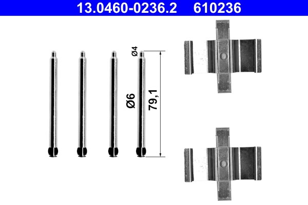 Monteringssats, Bakaxel Ate 13.0460-0236.2 ATE