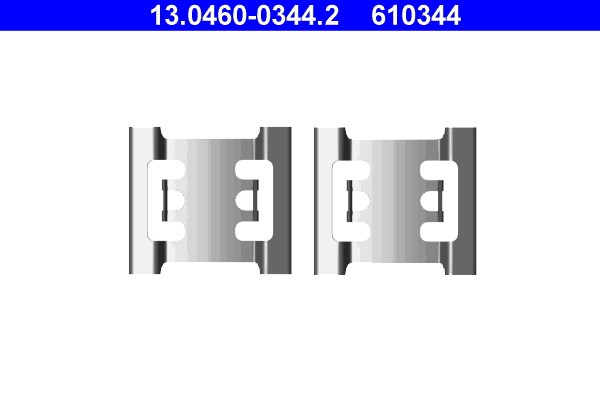 Monteringssats, Framaxel Ate 13.0460-0344.2 ATE