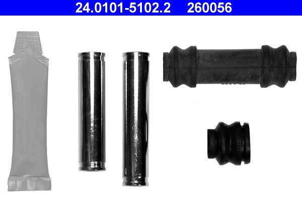 Tillbehörssats, bromssadel, Framaxel Ate 24.0101-5102.2 ATE Tillbehörssats, bromssadel, Framaxel Ate 24.0101-5102.2 ATE