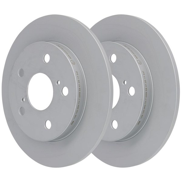 Bromsskiva Solid, Bakaxel Ate 24.0109-0155.1 ATE