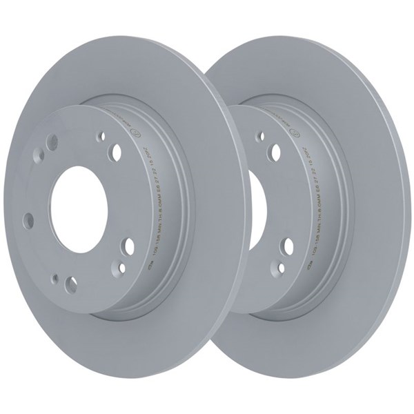 Bromsskiva Solid, Bakaxel Ate 24.0109-0158.1 ATE