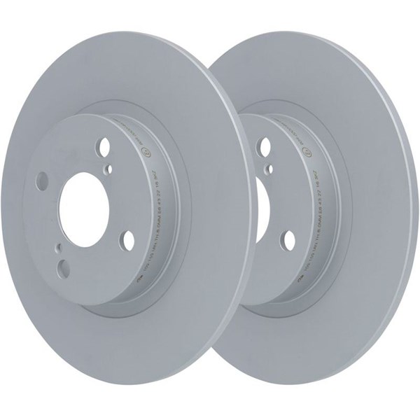 Bromsskiva Solid, Bakaxel Ate 24.0109-0159.1 ATE