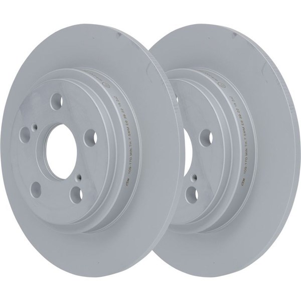 Bromsskiva Solid, Bakaxel Ate 24.0109-0170.1 ATE