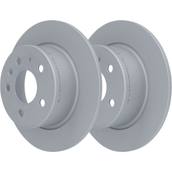 Bromsskiva Solid, Bakaxel Ate 24.0110-0185.1 ATE