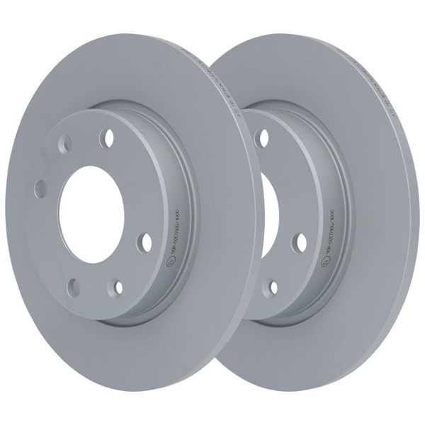 Bromsskiva Solid, Framaxel, Bakaxel Ate 24.0110-0187.1 ATE