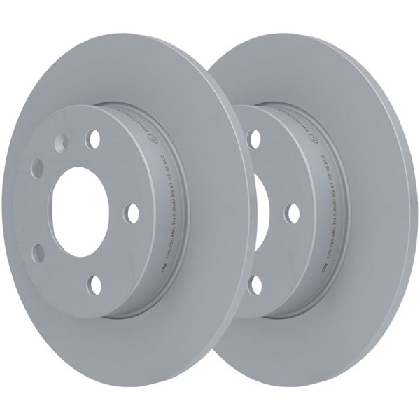 Bromsskiva Solid, Bakaxel Ate 24.0110-0250.1 ATE