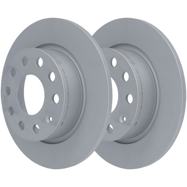 Bromsskiva Solid, Bakaxel Ate 24.0110-0277.1 ATE