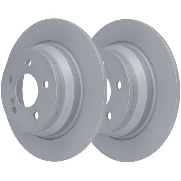 Bromsskiva Solid, Bakaxel Ate 24.0110-0278.1 ATE