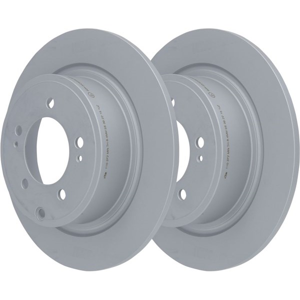 Bromsskiva Solid, Bakaxel Ate 24.0110-0372.1 ATE
