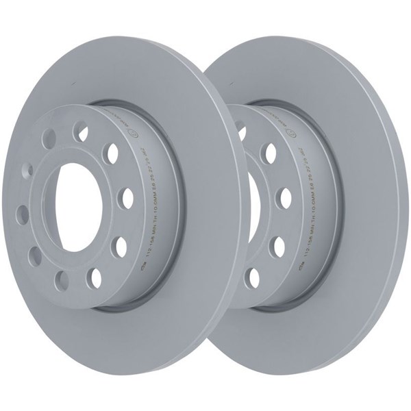Bromsskiva Solid, Bakaxel Ate 24.0112-0158.1 ATE
