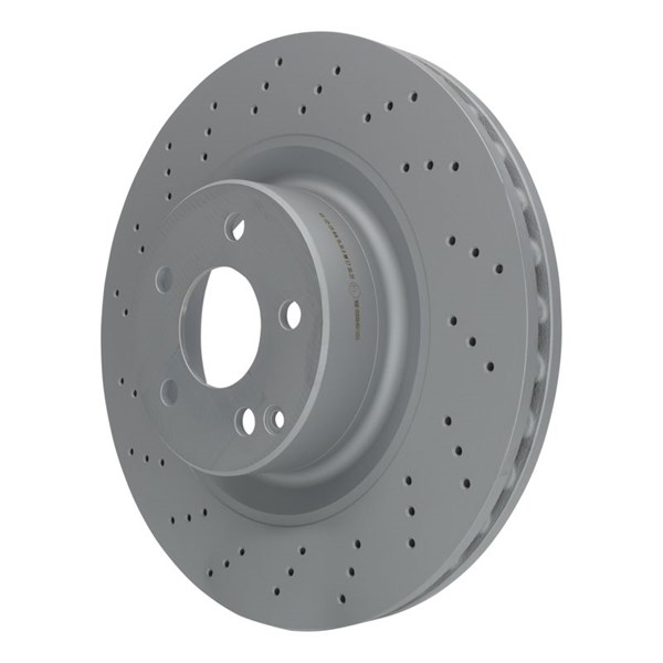 Bromsskiva Hålad/ventilerad, Framaxel Ate 24.0132-0125.1 ATE Bromsskiva Hålad/ventilerad, Framaxel Ate 24.0132-0125.1 ATE
