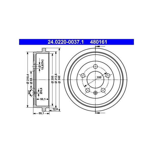 Bromstrumma, Bakaxel Ate 24.0220-0037.1 ATE