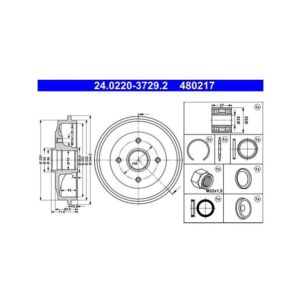 Bromstrumma, Bakaxel Ate 24.0220-3729.2 ATE Bromstrumma, Bakaxel Ate 24.0220-3729.2 ATE