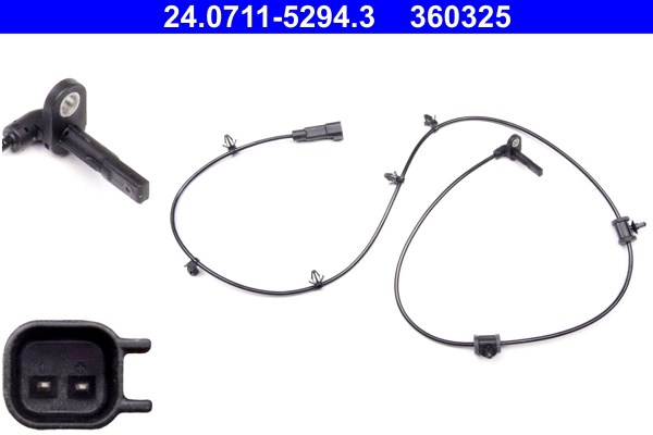 ABS-givare, Sensor, hjulvarvtal, Bakaxel Ate 24.0711-5294.3 ATE ABS-givare, Sensor, hjulvarvtal, Bakaxel Ate 24.0711-5294.3 ATE