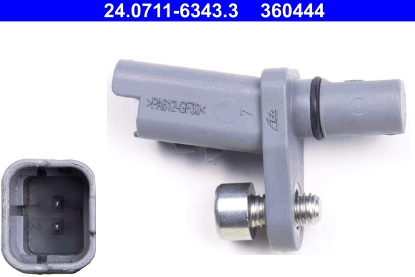 ABS-givare, Sensor, hjulvarvtal, Bakaxel Ate 24.0711-6343.3 ATE ABS-givare, Sensor, hjulvarvtal, Bakaxel Ate 24.0711-6343.3 ATE