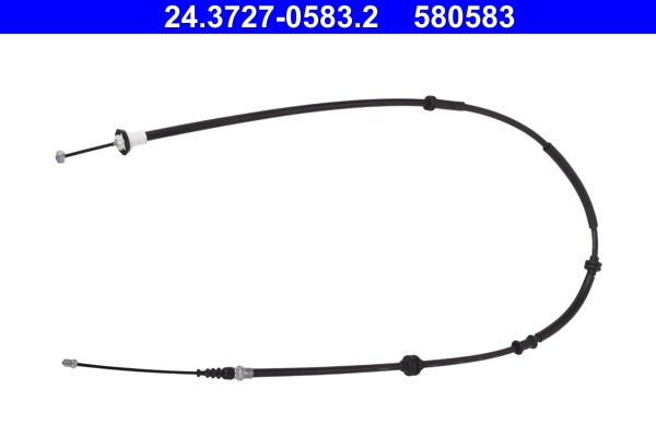 Vajer, parkeringsbroms, Bak Ate 24.3727-0583.2 ATE Vajer, parkeringsbroms, Bak Ate 24.3727-0583.2 ATE