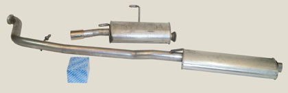 Avgassystem, halvsats