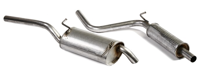 Avgassystem, halvsats