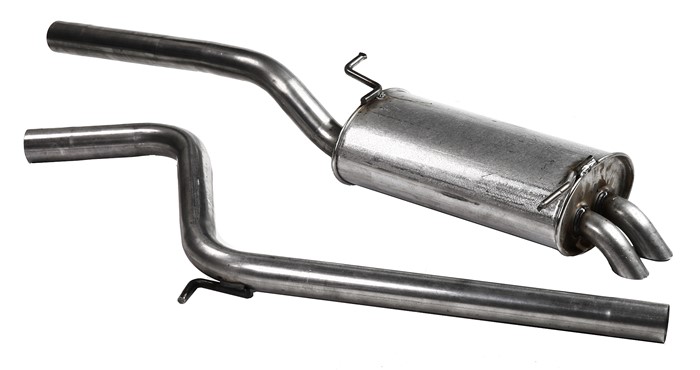 Avgassystem, halvsats