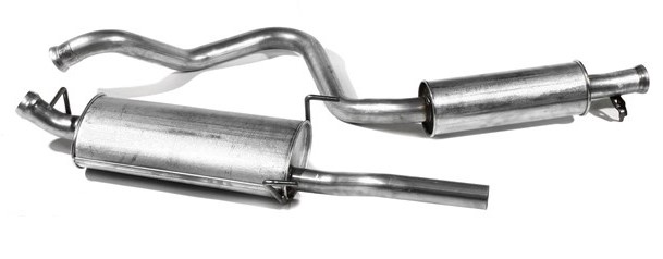Avgassystem, halvsats