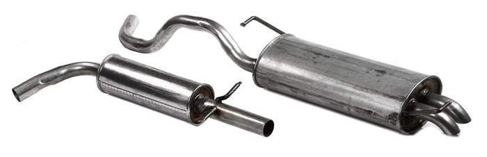 Avgassystem, halvsats