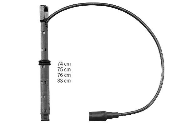 Tändkabelsats Beru ZEF991 BERU