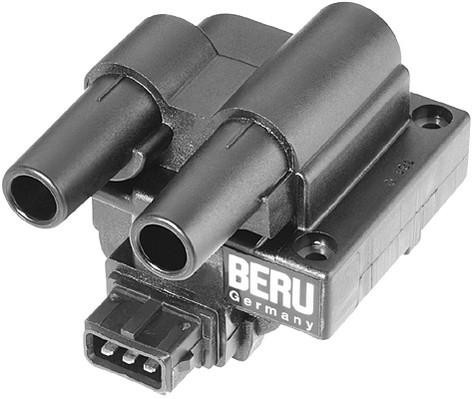 Tändspole 12V, Cylinder 1, Cylinder 4 Beru ZS242 BERU