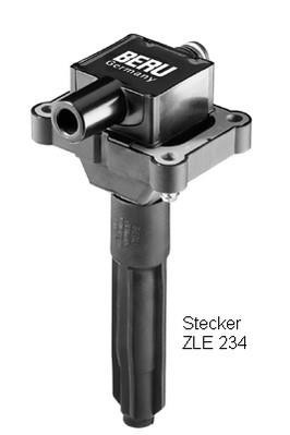 Tändspole 12V, Cylinder 2, Cylinder 4 Beru ZS340 BERU