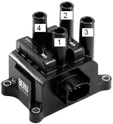 Tändspole 12V Beru ZS365 BERU