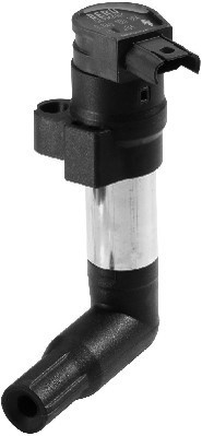 Tändspole 12V, Höger Beru ZS384 BERU