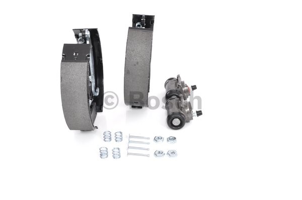 Bromsbackar, sats, Bakaxel Bosch KIT SUPERPRO 0 204 114 013 BOSCH