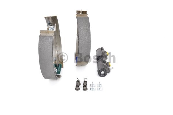 Bromsbackar, sats, Bakaxel Bosch KIT SUPERPRO 0 204 114 061 BOSCH