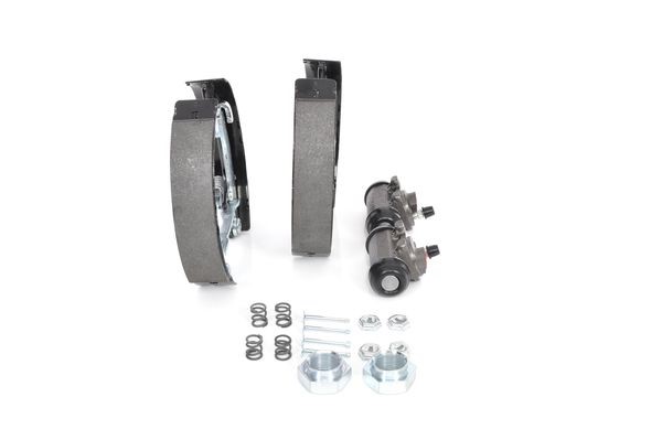 Bromsbackar, sats, Bakaxel Bosch KIT SUPERPRO 0 204 114 063 BOSCH