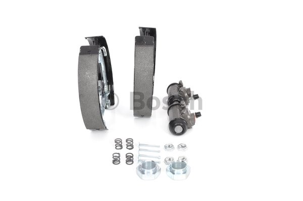 Bromsbackar, sats, Bakaxel Bosch KIT SUPERPRO 0 204 114 063 BOSCH