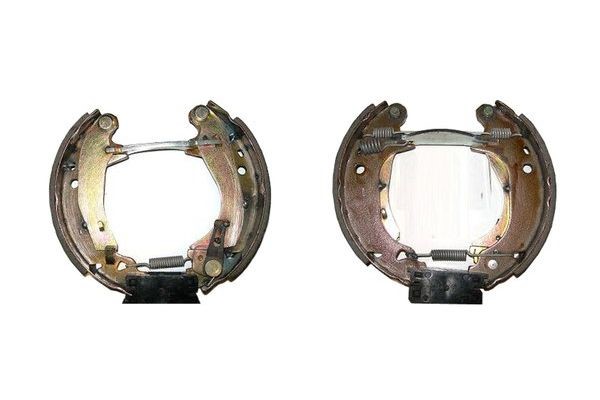 Bromsbackar, sats, Bakaxel Bosch KIT SUPERPRO 0 204 114 064 BOSCH