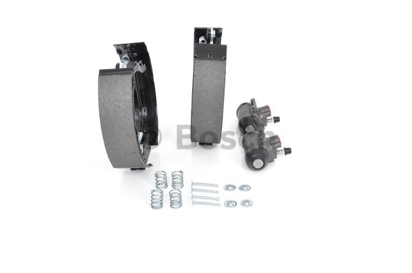 Bromsbackar, sats, Bakaxel Bosch KIT SUPERPRO 0 204 114 073 BOSCH