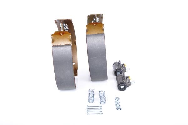 Bromsbackar, sats, Bakaxel Bosch KIT SUPERPRO 0 204 114 112 BOSCH