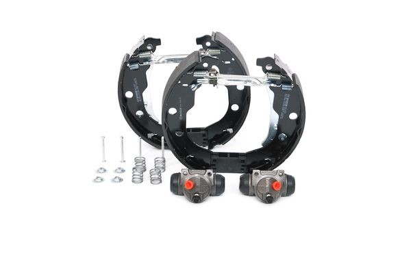 Bromsbackar, sats, Bakaxel Bosch KIT SUPERPRO 0 204 114 122 BOSCH