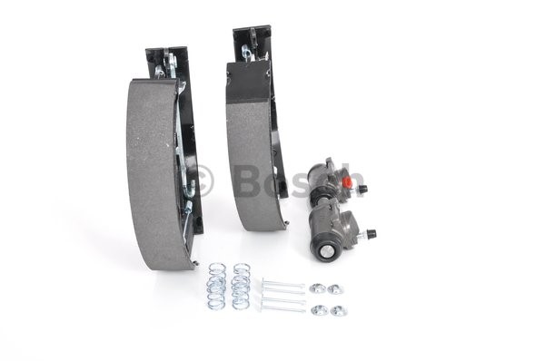 Bromsbackar, sats, Bakaxel Bosch KIT SUPERPRO 0 204 114 122 BOSCH