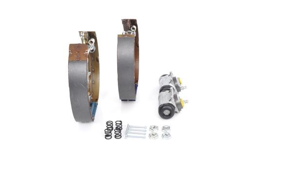 Bromsbackar, sats, Bakaxel Bosch KIT SUPERPRO 0 204 114 129 BOSCH