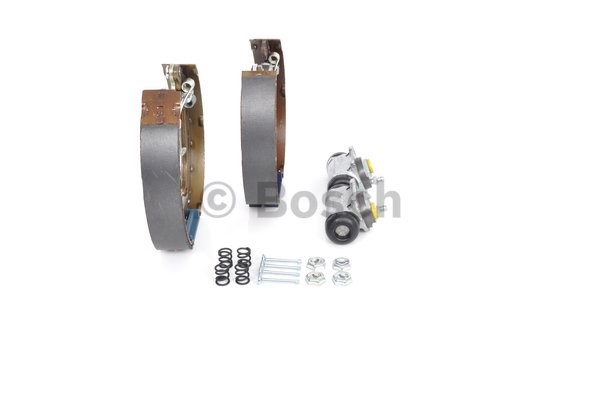 Bromsbackar, sats, Bakaxel Bosch KIT SUPERPRO 0 204 114 129 BOSCH