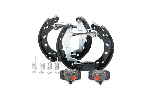 Bromsbackar, sats, Bak Bosch KIT SUPERPRO 0 204 114 130 BOSCH