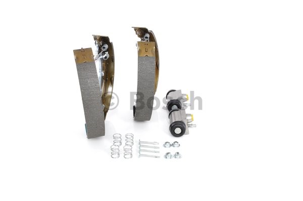 Bromsbackar, sats, Bakaxel Bosch KIT SUPERPRO 0 204 114 151 BOSCH